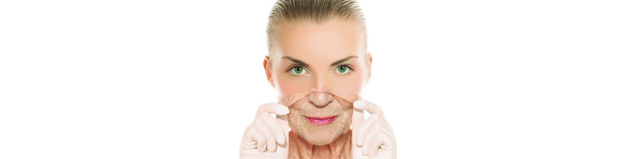 O processo de rejuvenescimento da pele do rosto e do corpo